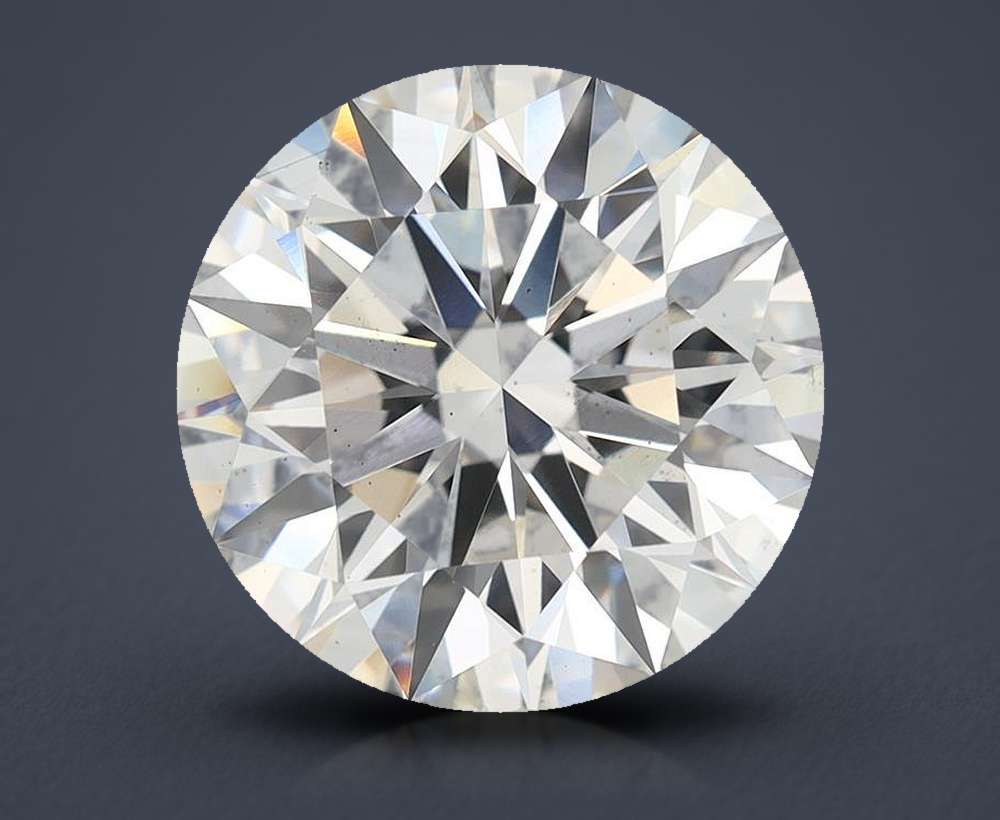 7.03ct G VS2 Rare Carat Ideal Cut Round Lab Grown Diamond