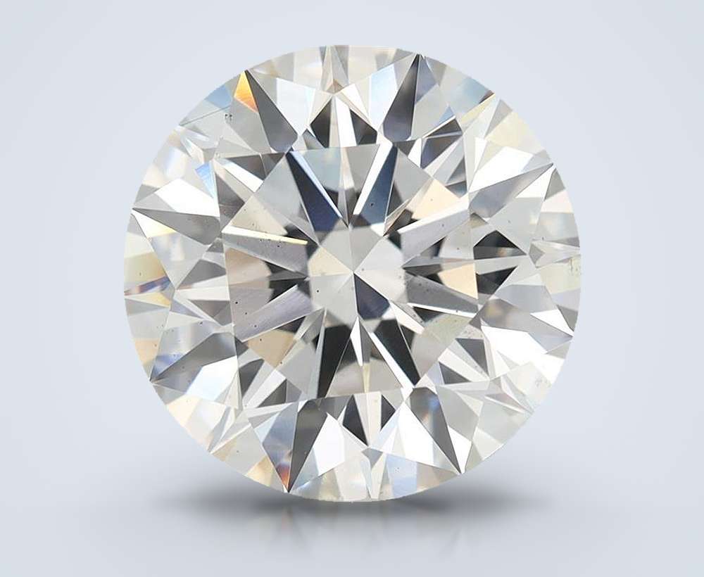 7.03ct G VS2 Rare Carat Ideal Cut Round Lab Grown Diamond