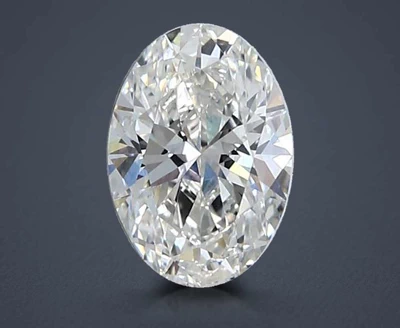 1.09ct F VVS2 Rare Carat Ideal Cut Oval Lab Grown Diamond