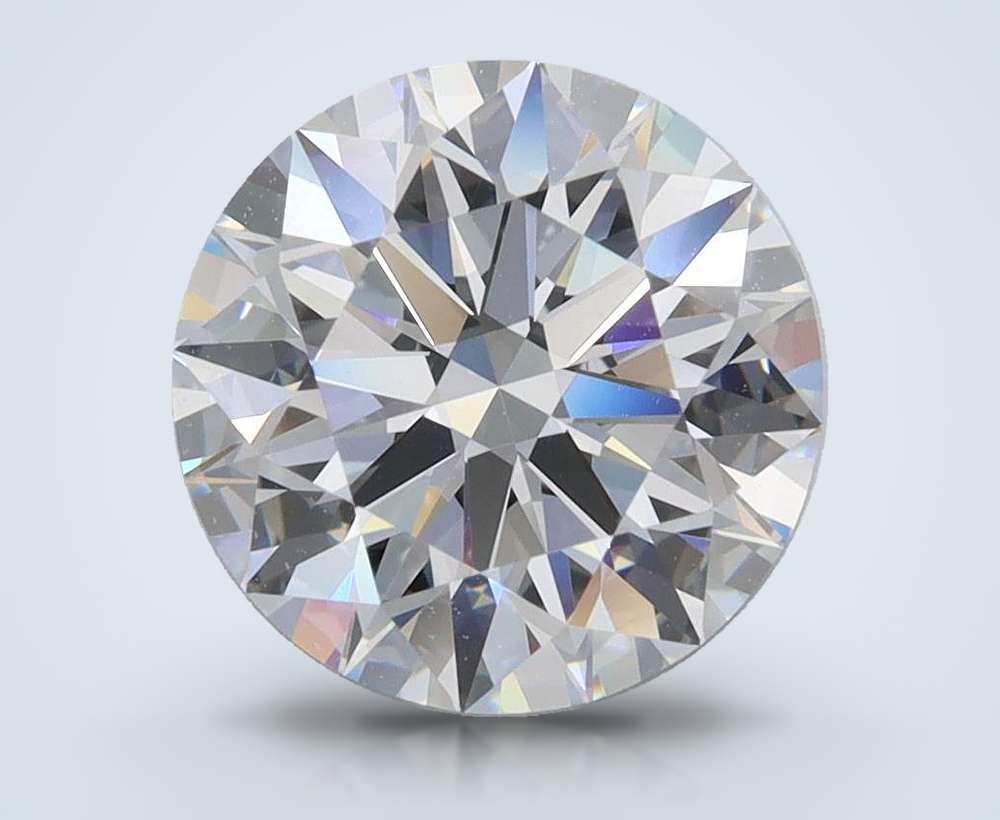 2.85ct D FL Rare Carat Ideal Cut Round Lab Grown Diamond