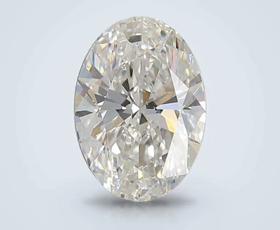 3.02ct E VS1 Rare Carat Ideal Cut Oval Lab Grown Diamond