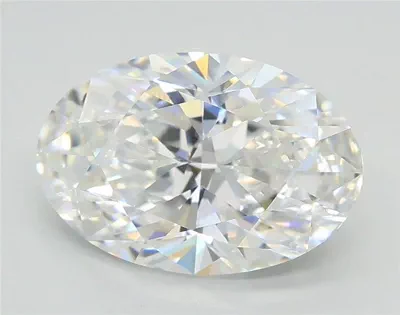 2.01ct E VS1 Rare Carat Ideal Cut Oval Lab Grown Diamond
