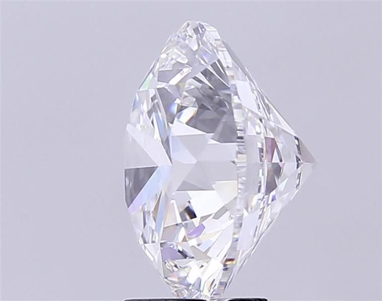 6.53ct D VVS2 Rare Carat Ideal Cut Round Lab Grown Diamond