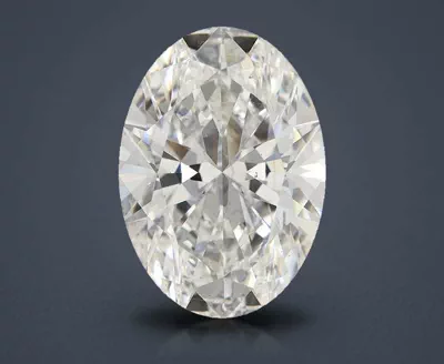 10.50ct G VS2 Rare Carat Ideal Cut Oval Lab Grown Diamond