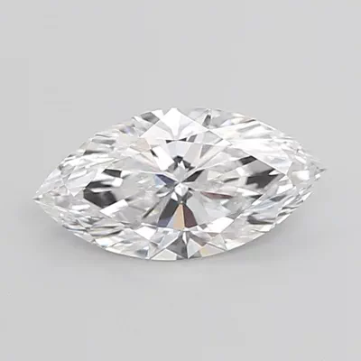 3.59ct D VVS2 Rare Carat Ideal Cut Marquise Lab Grown Diamond
