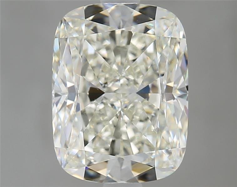 3.01ct K VS1 Rare Carat Ideal Cut Cushion Diamond