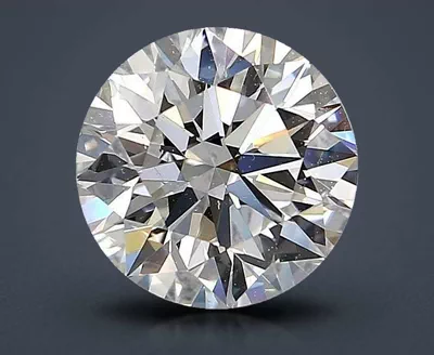 2.12ct F VS2 Rare Carat Ideal Cut Round Diamond