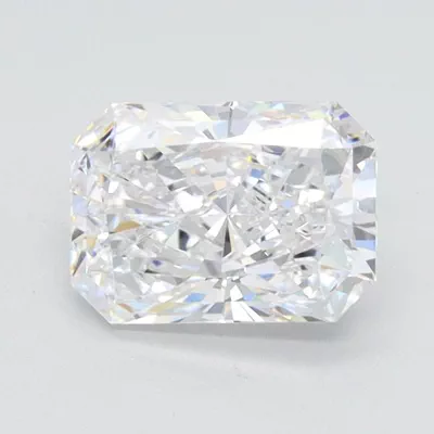 1.57ct D VVS1 Rare Carat Ideal Cut Radiant Lab Grown Diamond