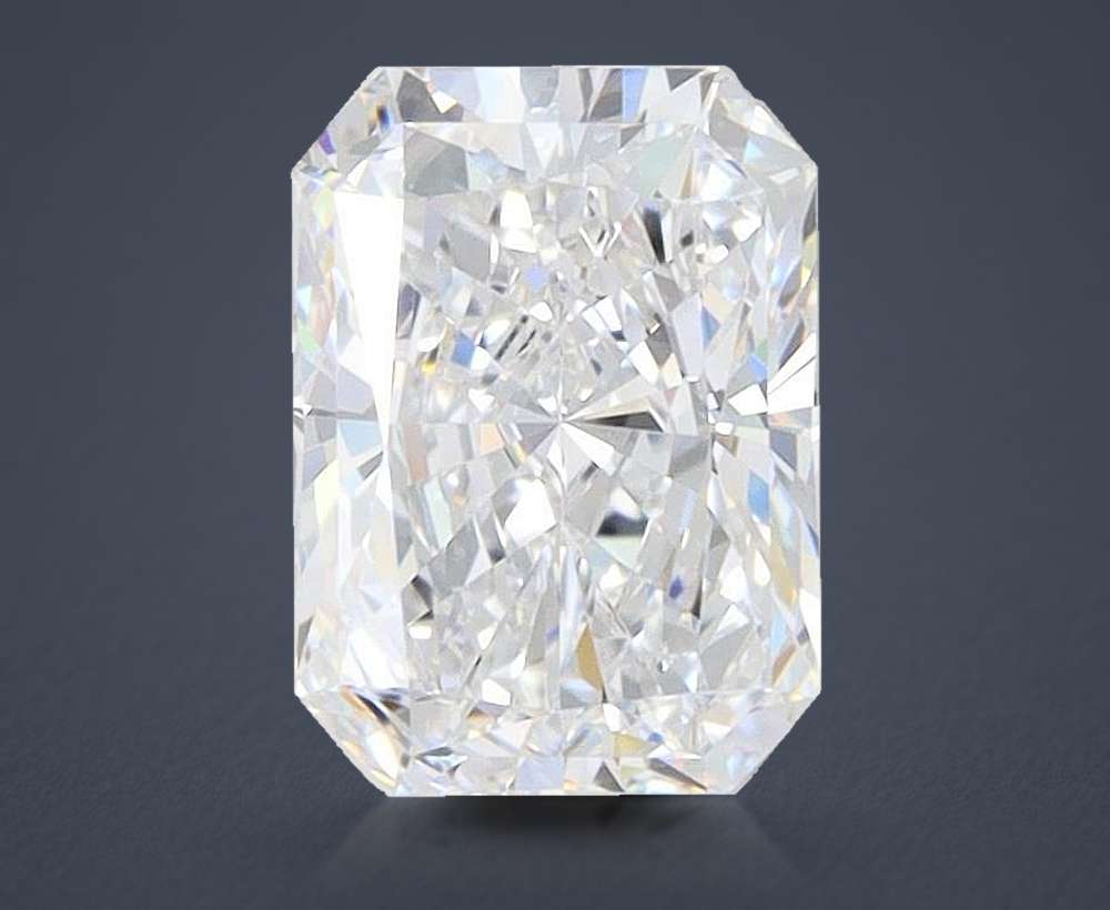 1.57ct D VVS1 Rare Carat Ideal Cut Radiant Lab Grown Diamond