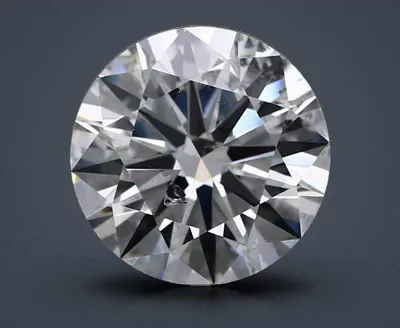 2.63ct D SI2 Rare Carat Ideal Cut Round Lab Grown Diamond