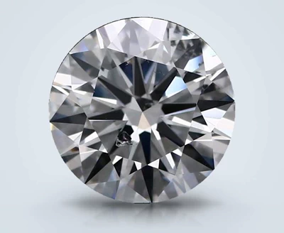 2.63ct D SI2 Rare Carat Ideal Cut Round Lab Grown Diamond