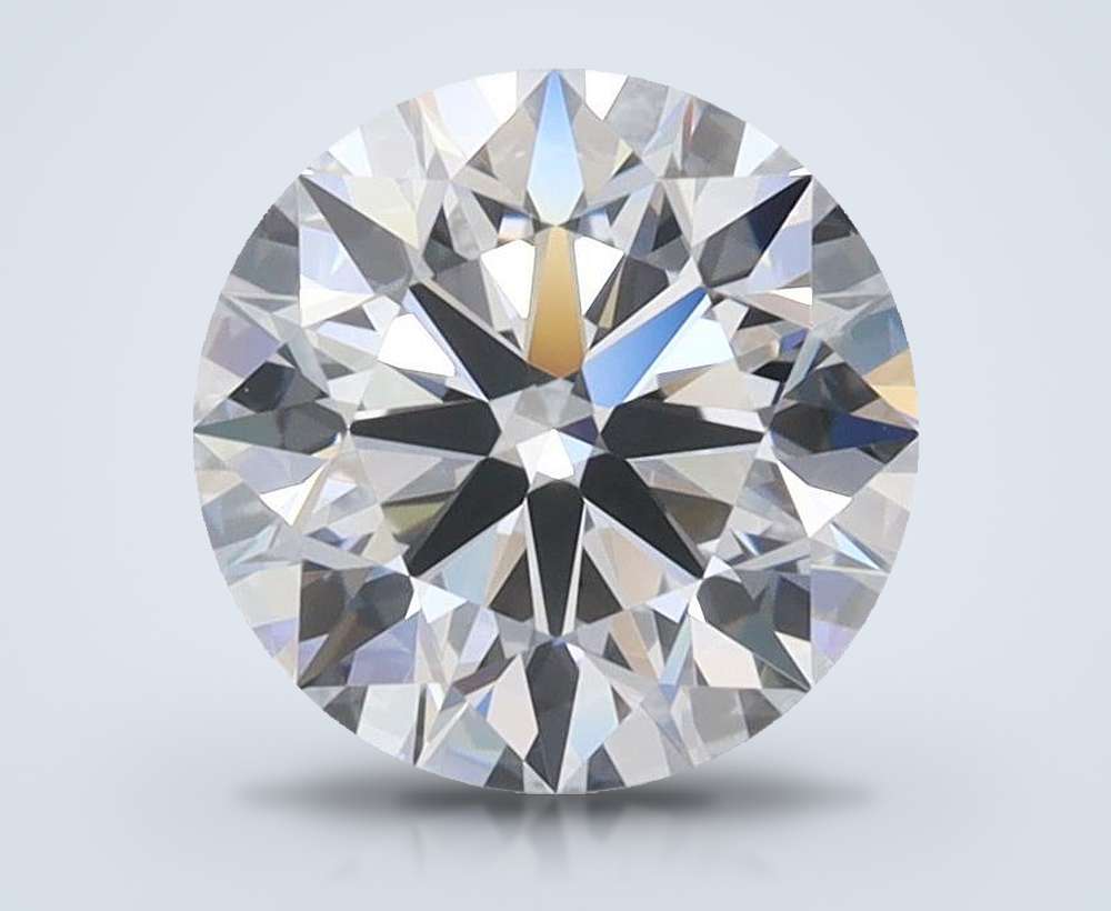 1.65ct D FL Rare Carat Ideal Cut Round Lab Grown Diamond