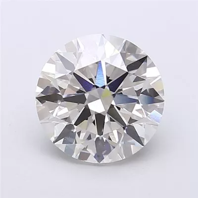 2.07ct H VS1 Rare Carat Ideal Cut Round Lab Grown Diamond