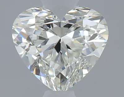 0.42ct I VS2 Rare Carat Ideal Cut Heart Diamond