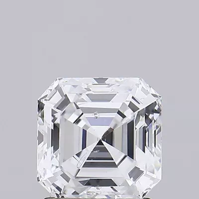 1.42ct E SI1 Rare Carat Ideal Cut Asscher Lab Grown Diamond