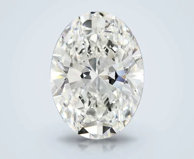 10.14ct F VS1 Rare Carat Ideal Cut Oval Lab Grown Diamond