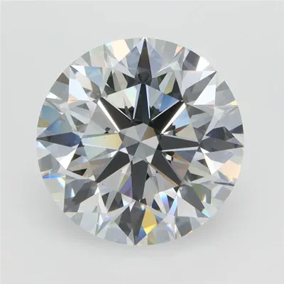4.11ct D VVS1 Rare Carat Ideal Cut Round Lab Grown Diamond