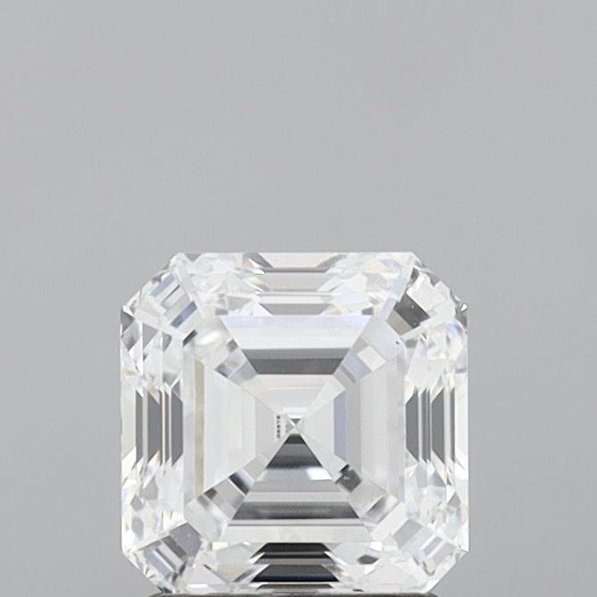 1.59ct D VS1 Rare Carat Ideal Cut Asscher Lab Grown Diamond