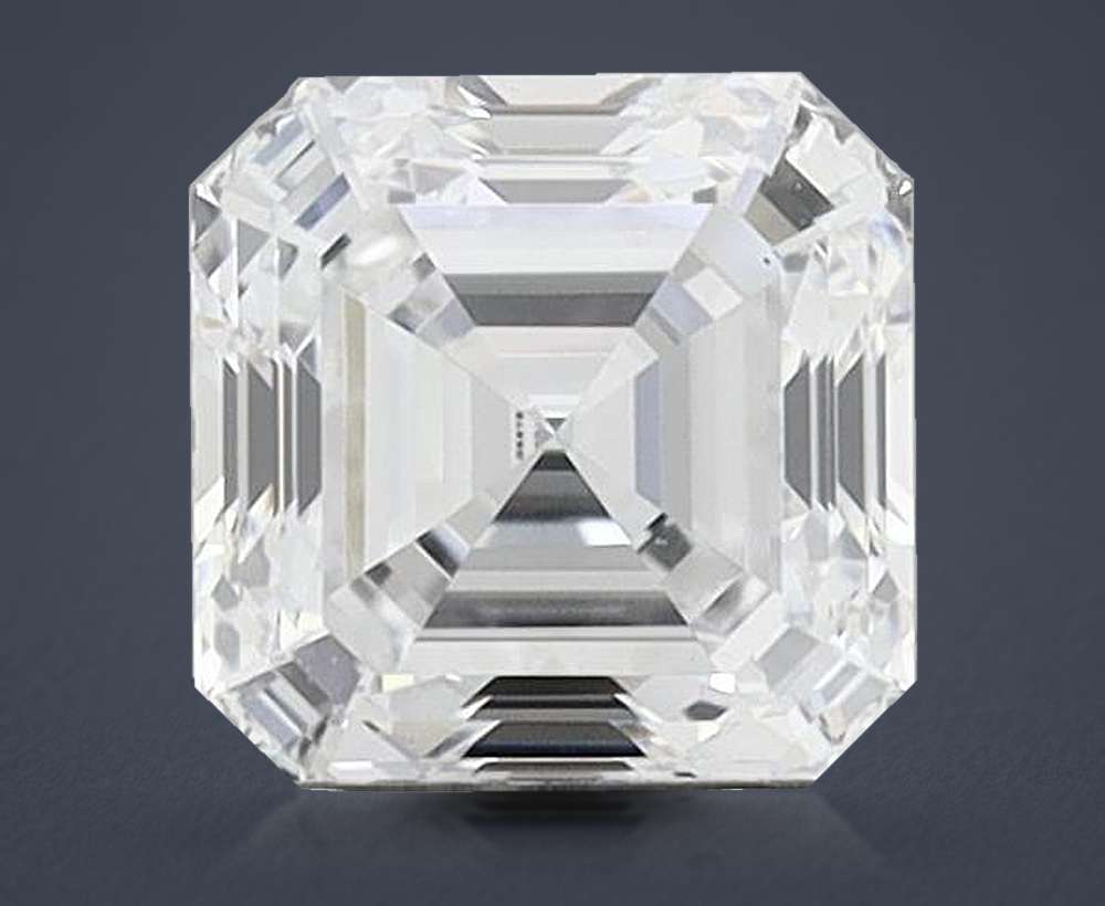 1.59ct D VS1 Rare Carat Ideal Cut Asscher Lab Grown Diamond