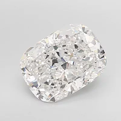 7.06ct F VVS2 Rare Carat Ideal Cut Cushion Lab Grown Diamond