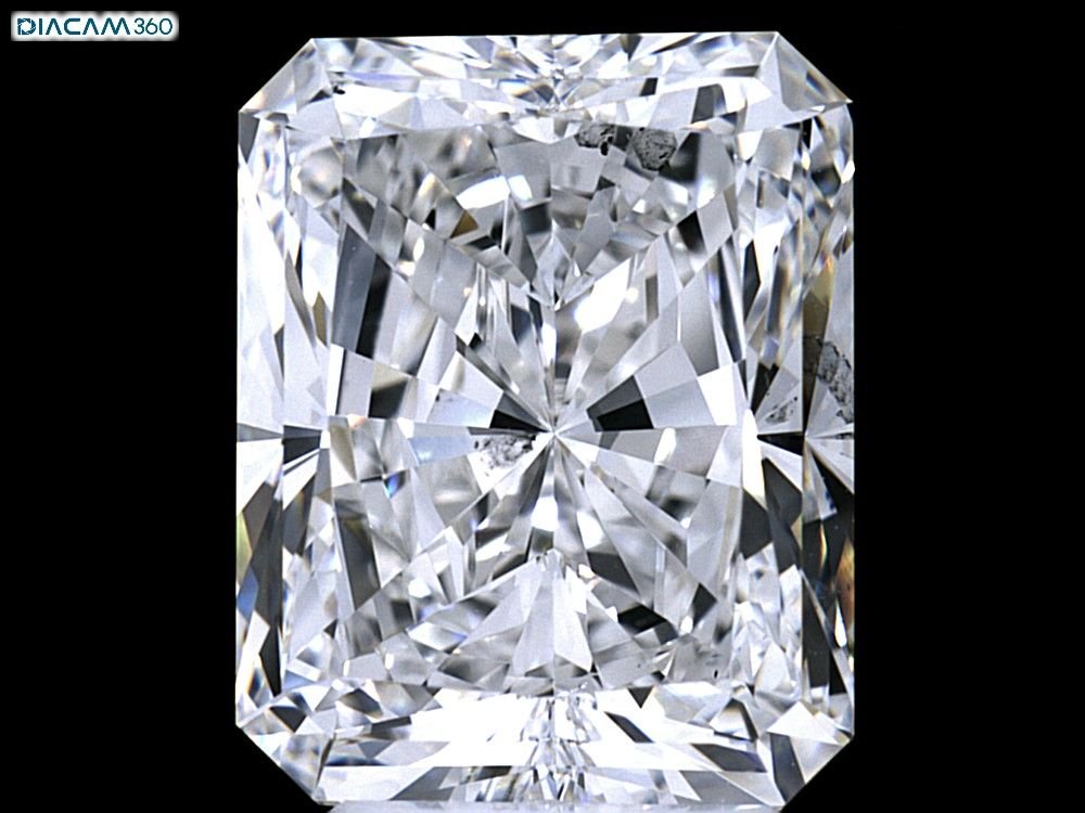 5.40ct G SI1 Very Good Cut Radiant Diamond