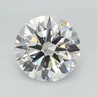 8.18ct F VS2 Rare Carat Ideal Cut Round Lab Grown Diamond
