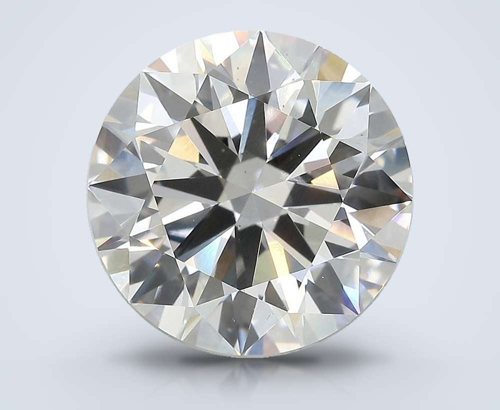 8.18ct F VS2 Rare Carat Ideal Cut Round Lab Grown Diamond