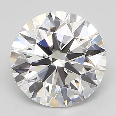 0.61ct E IF Rare Carat Ideal Cut Round Diamond