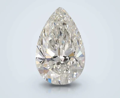 3.08ct F VS1 Rare Carat Ideal Cut Pear Lab Grown Diamond