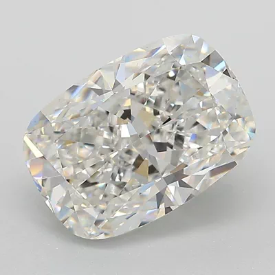 2.89ct F VS1 Rare Carat Ideal Cut Cushion Lab Grown Diamond