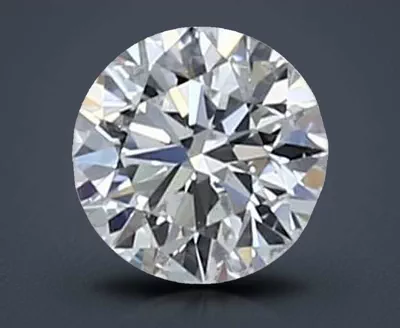 0.38ct F IF Rare Carat Ideal Cut Round Diamond