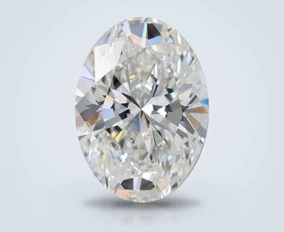 4.08ct E VVS2 Rare Carat Ideal Cut Oval Lab Grown Diamond