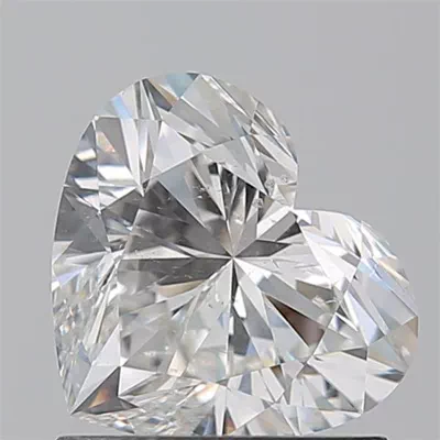 1.13ct G SI2 Rare Carat Ideal Cut Heart Diamond