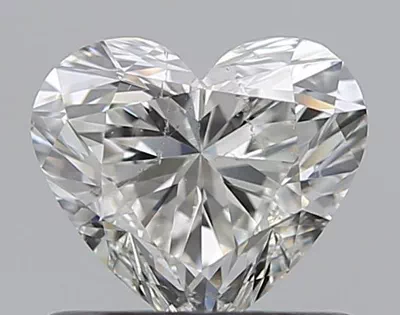 0.65ct I SI2 Rare Carat Ideal Cut Heart Diamond