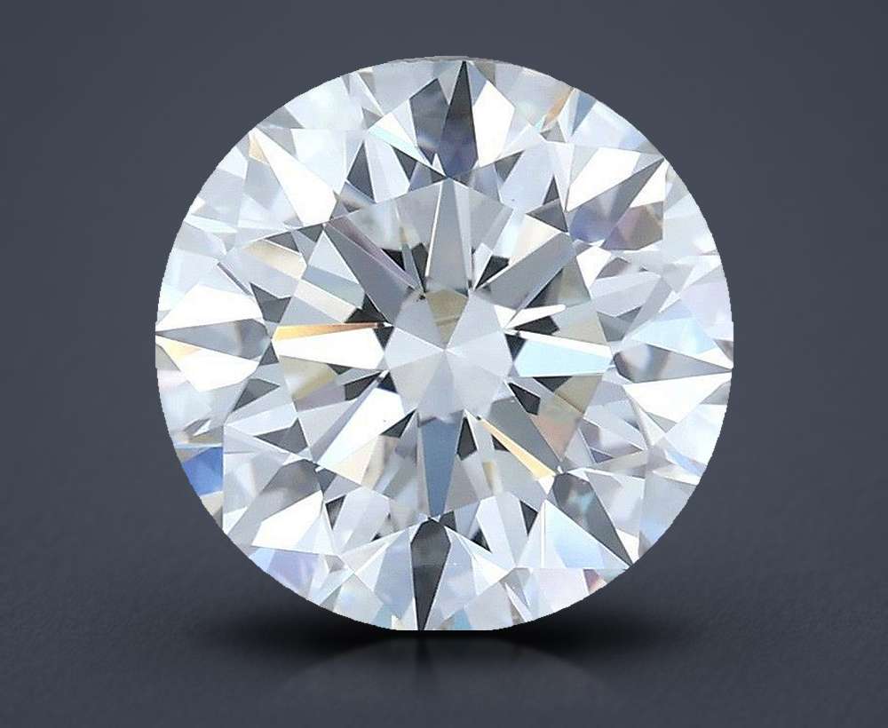 2.22ct G VS1 Rare Carat Ideal Cut Round Diamond
