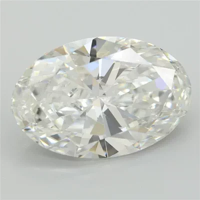 10.79ct F VVS2 Rare Carat Ideal Cut Oval Lab Grown Diamond
