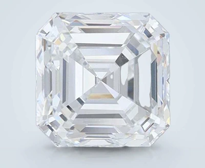 1.29ct D VVS1 Very Good Cut Asscher Lab Grown Diamond