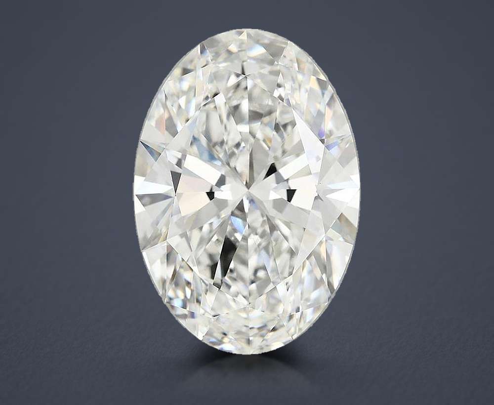 12.09ct E VVS2 Rare Carat Ideal Cut Oval Lab Grown Diamond