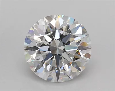 2.01ct D VVS2 Excellent Cut Round Lab Grown Diamond