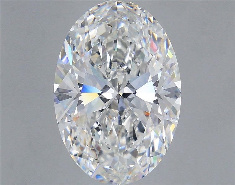 10.56ct F VS1 Rare Carat Ideal Cut Oval Lab Grown Diamond