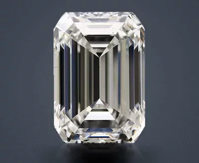 15.10ct H VS2 Rare Carat Ideal Cut Emerald Lab Grown Diamond