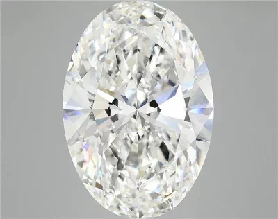 10.06ct F VVS2 Rare Carat Ideal Cut Oval Lab Grown Diamond