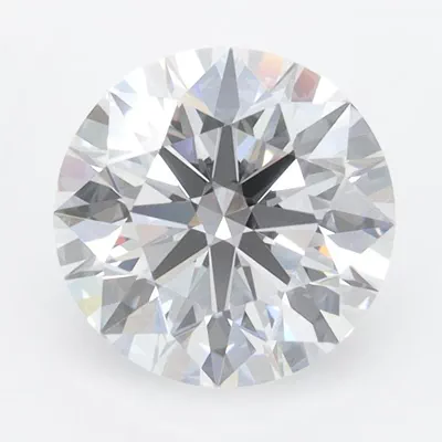 2.07ct D VVS1 Rare Carat Ideal Cut Round Lab Grown Diamond