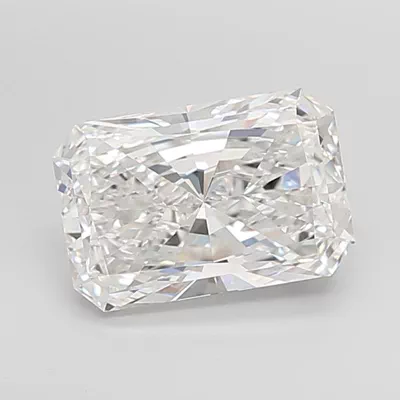 4.54ct E VVS2 Rare Carat Ideal Cut Radiant Lab Grown Diamond