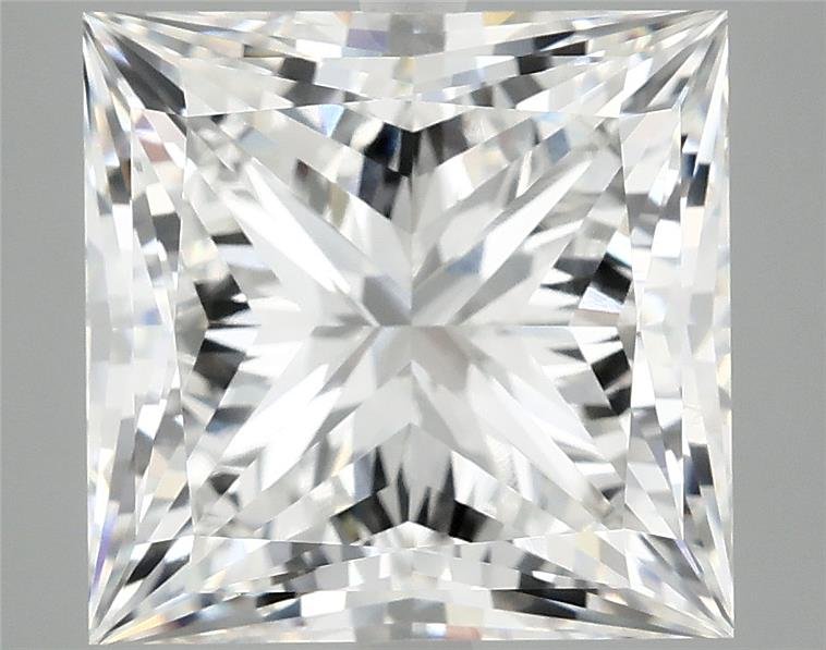 7.48ct E VVS2 Rare Carat Ideal Cut Princess Lab Grown Diamond