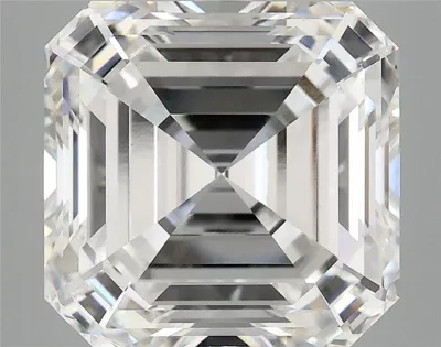 7.07ct F VVS2 Rare Carat Ideal Cut Asscher Lab Grown Diamond