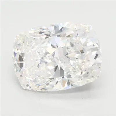 5.08ct F VVS2 Rare Carat Ideal Cut Cushion Lab Grown Diamond