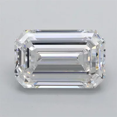 2.01ct E VVS2 Rare Carat Ideal Cut Emerald Lab Grown Diamond