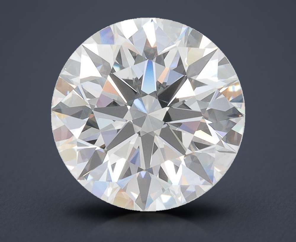 3.59ct D VVS1 Rare Carat Ideal Cut Round Lab Grown Diamond