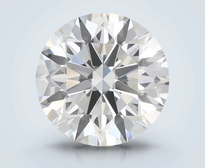 5.16ct H VVS2 Rare Carat Ideal Cut Round Lab Grown Diamond